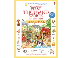 First Thousand Words In English Sticker