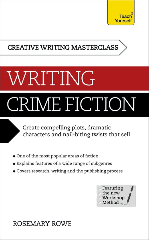 Masterclass Writing Crime Fiction - cover