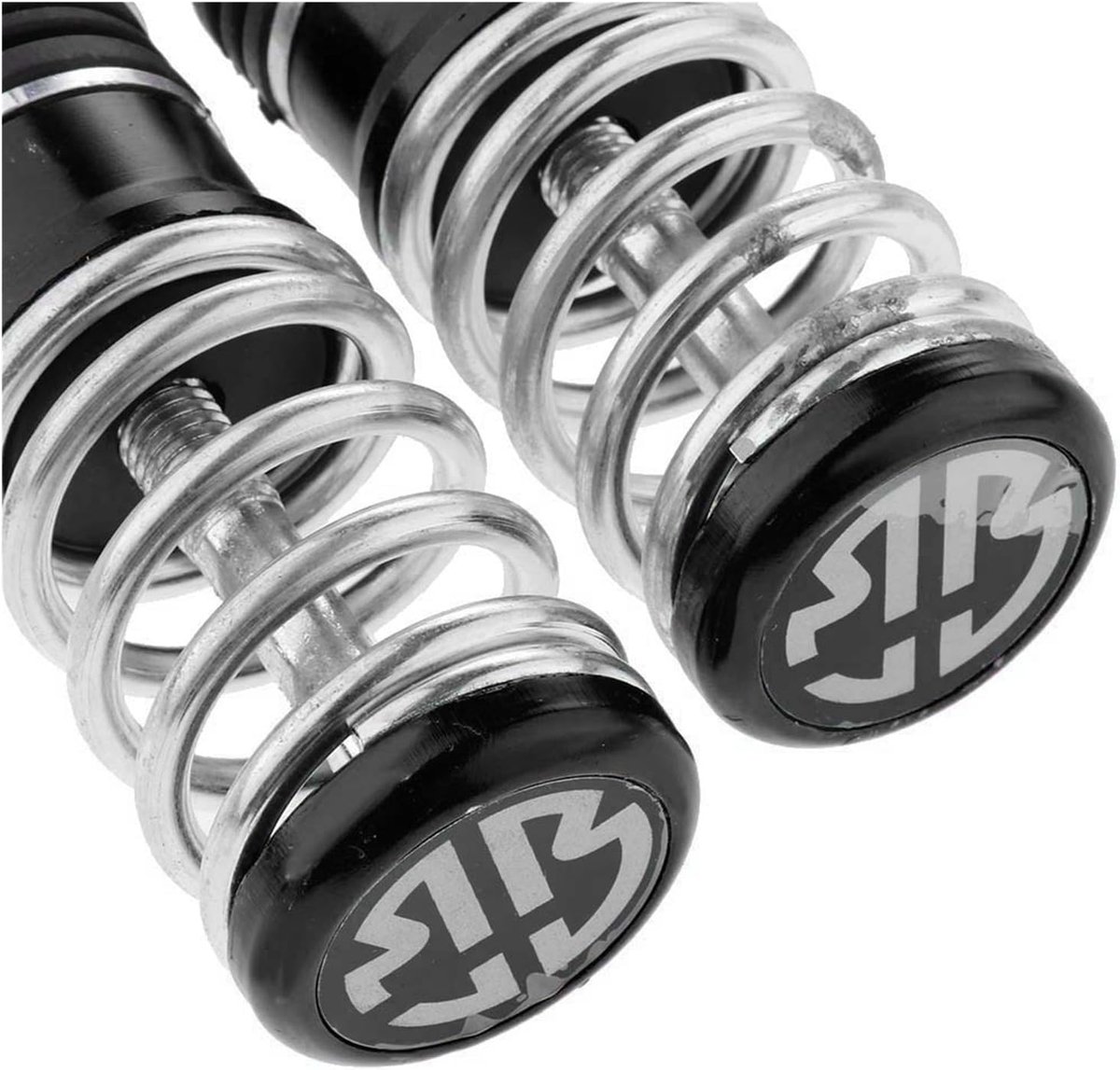 Motorfiets Voetsteunen - Passagiers Pedalen - Veilige Grip - Antislip Ontwerp - 8 mm gat - Zwart
