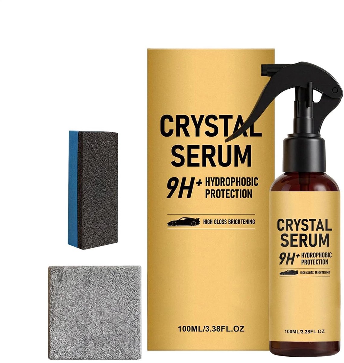 Coatingspray Auto - Lak Beschermer - Voertuig Onderhoud - Tijdbesparende Formule - 100 ml - Transparant