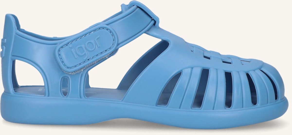 Igor Tobby Solid Sandalen - Meisjes - Blauw - Maat 25