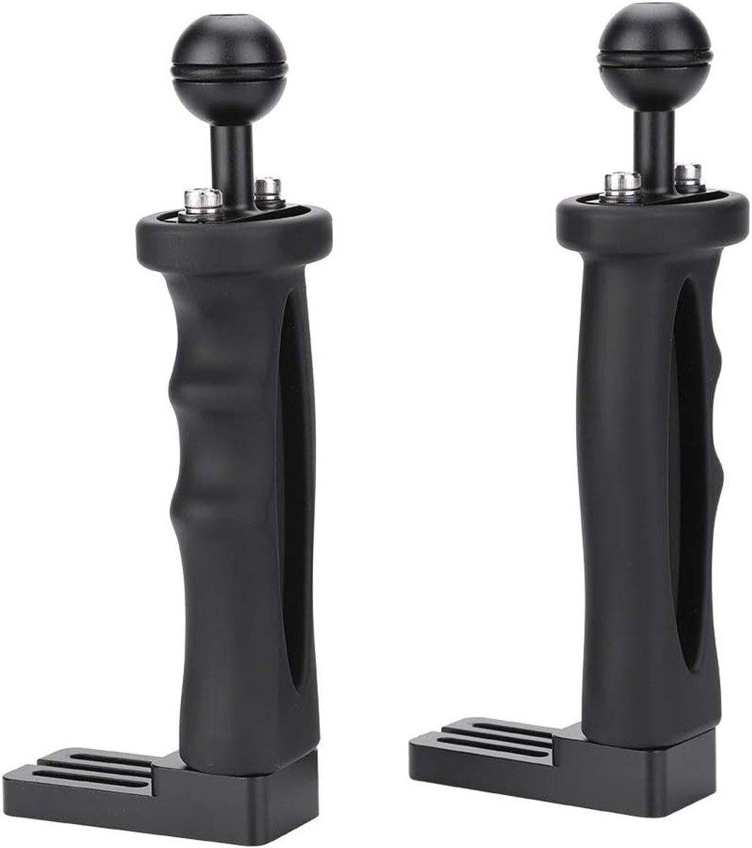 Grip voor Onderwatercamera - Dual Handle Aluminium Behuizing 25 x 18 x 6 cm - Accessoires voor Fotografie en Duiken