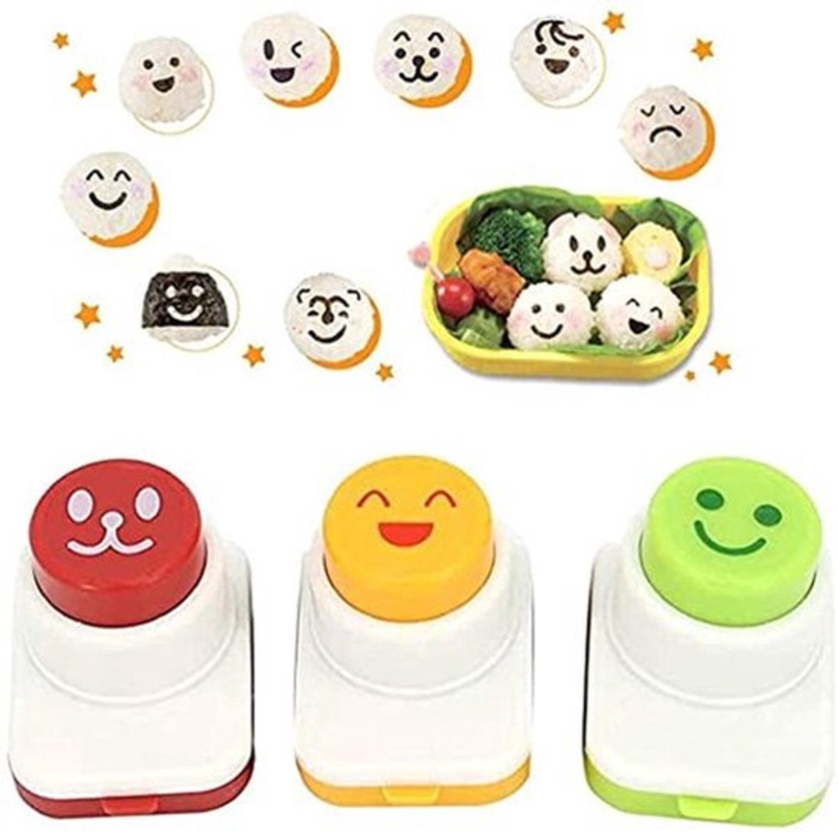 Dailygoody - 3-delige sushi-accessoires - kunststof - doe-het-zelf sushi roll