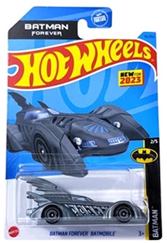Hot Wheels Batman Forever Batmobile - Schaal 1:64 - Voertuig - 7 cm van Hot Wheels — afbeelding 2
