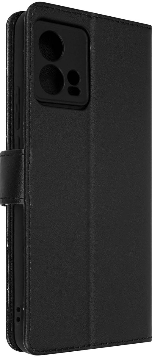 Tactical, Hoesje Geschikt voor Motorola Edge 30 Fusion Portemonnee, Zwart