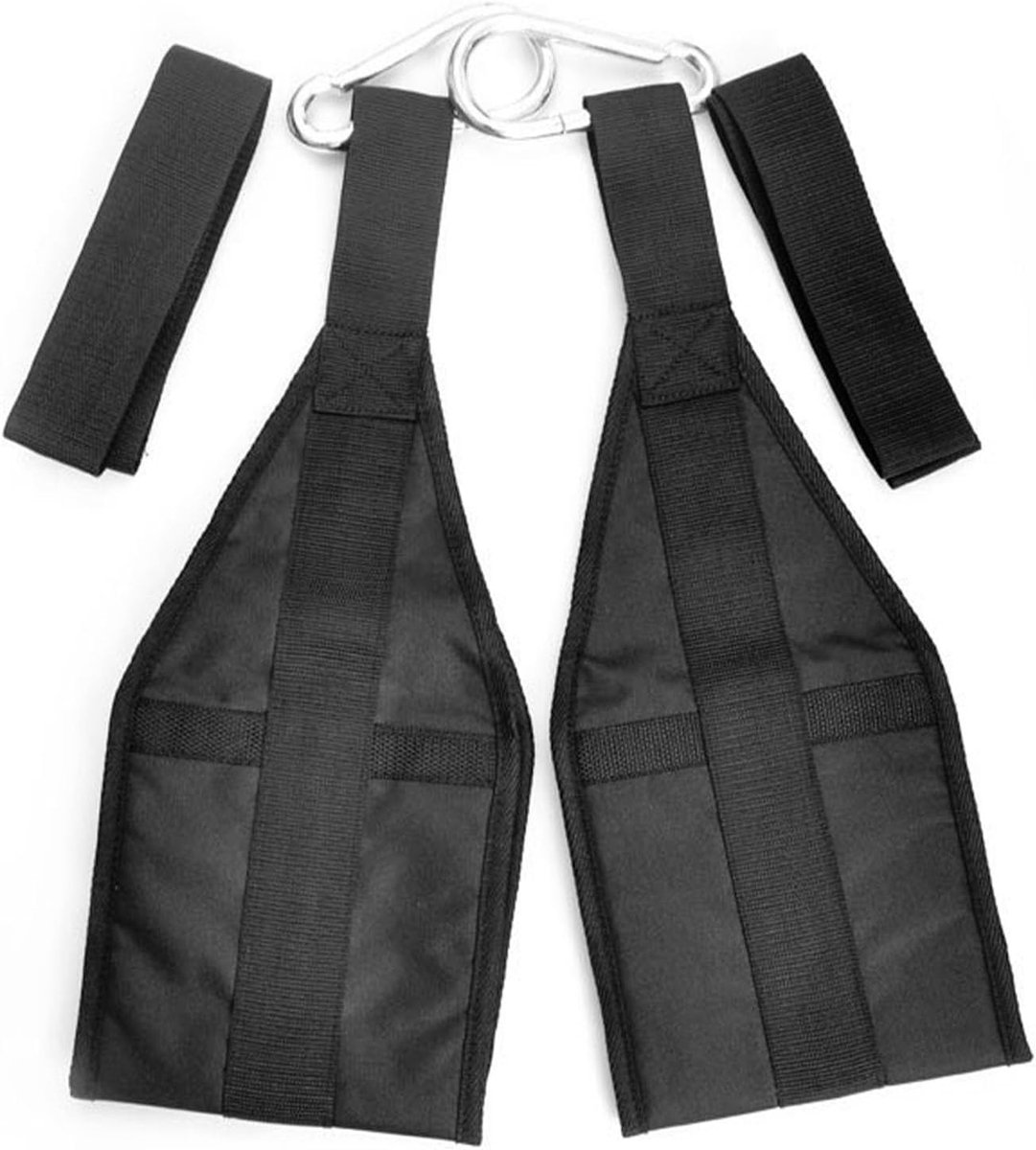 Leg Raise Straps - Buikspierbanden Fitness - Buikspieren Trainen - Scheurvaste Banden - Refer to description - Zwart