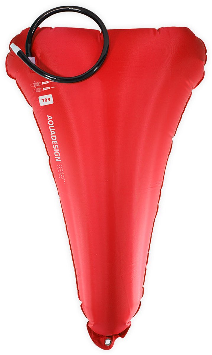 Aquadesign Drijfreserve 60L - Reservetank Voor Kano En Kajak - Nylon Met PU-Coating - Lichtgewicht Veiligheidsdrijflichaam Voor Watersport