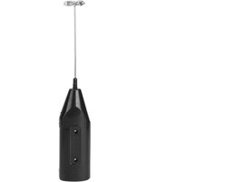 Elektrische Eierklopper - Mini Mixer - Drank Bereiding - Stille Werking - 20 cm - Zwart
