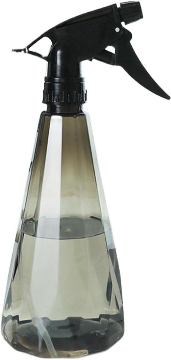 Spuitfles - Plantenspuit Vernevelaar - Planten Verzorgen - Verstelbaar Mondstuk - 500 ml - Zwart