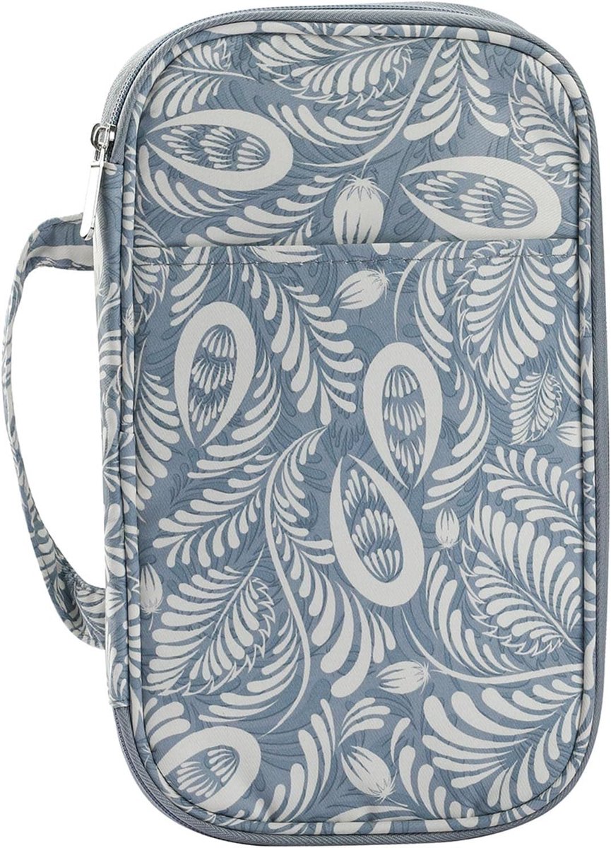 Naald Organizer - Haaknaald Tas - Hobby Benodigdheden - Grote Capaciteit - 30 x 18 cm - Grijs