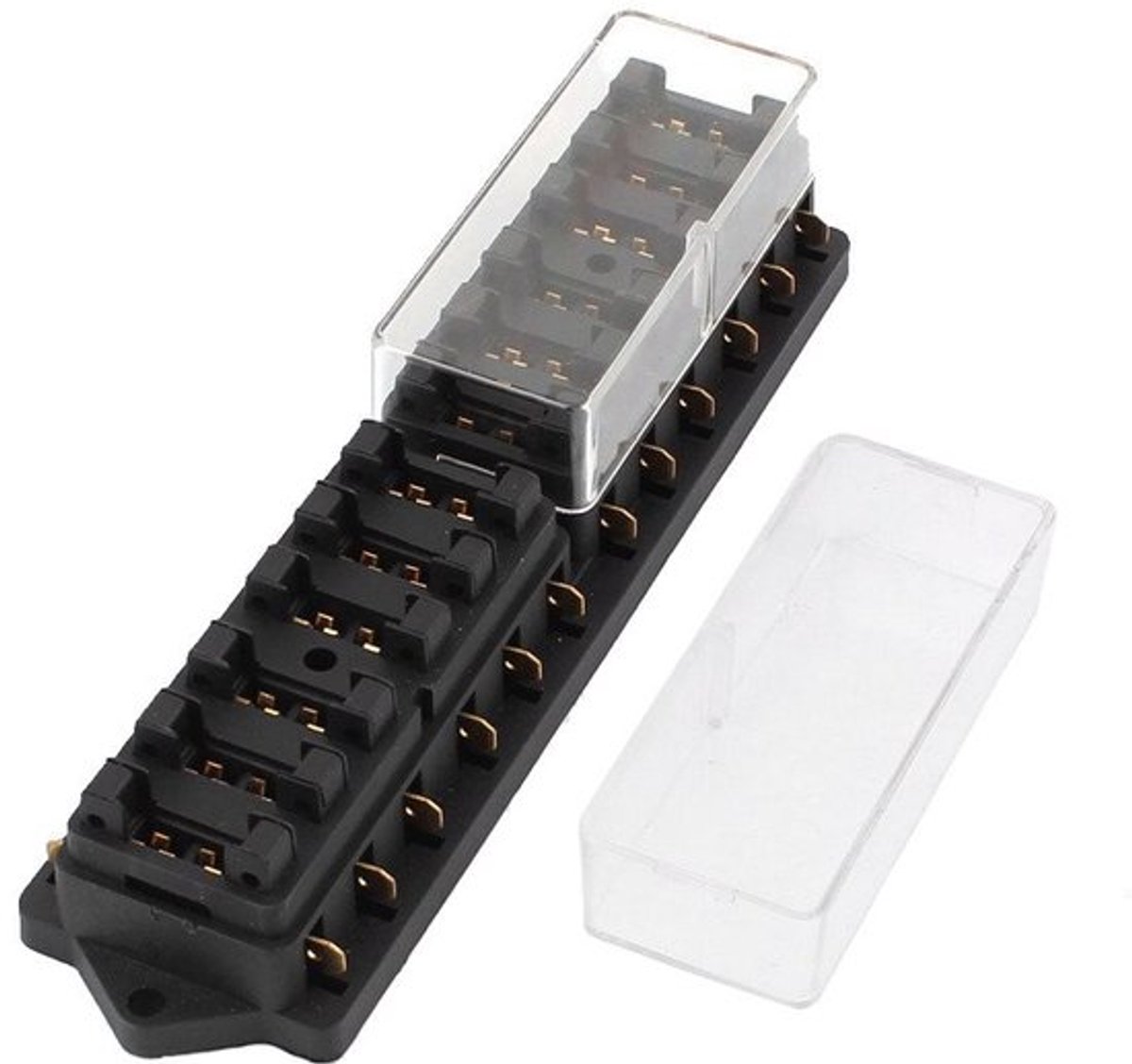 Dailygoody Auto Fuse Box Waterdicht en Betrouwbaar 12v/24v Bescherming 12-way