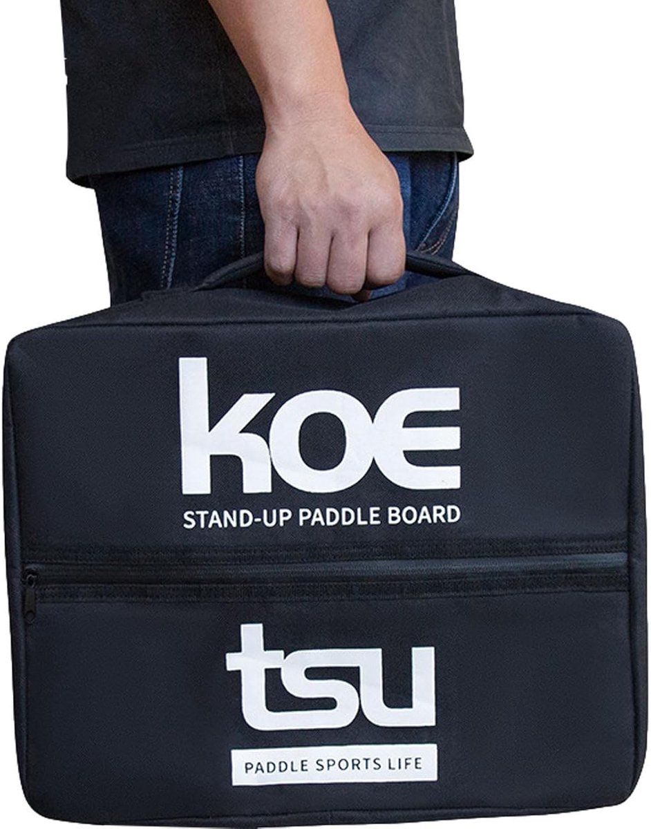 Koeltas Paddleboard - Geïsoleerde Drinktas - Buitenactiviteiten Opslag - Waterdichte Sluiting - 40 x 30 x 10 cm - Zwart