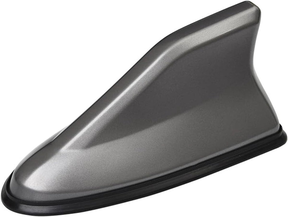Haaienvin Antenne - Auto Antenne - Signaal Verbeteren - Universele Vervanging - Standaard Maat - Grijs