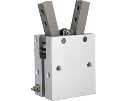 Pneumatische Cilinder - Robot Gripper - Automatisering Toepassingen - Dubbele Actie - 1 Stuk - Aluminiumkleurig