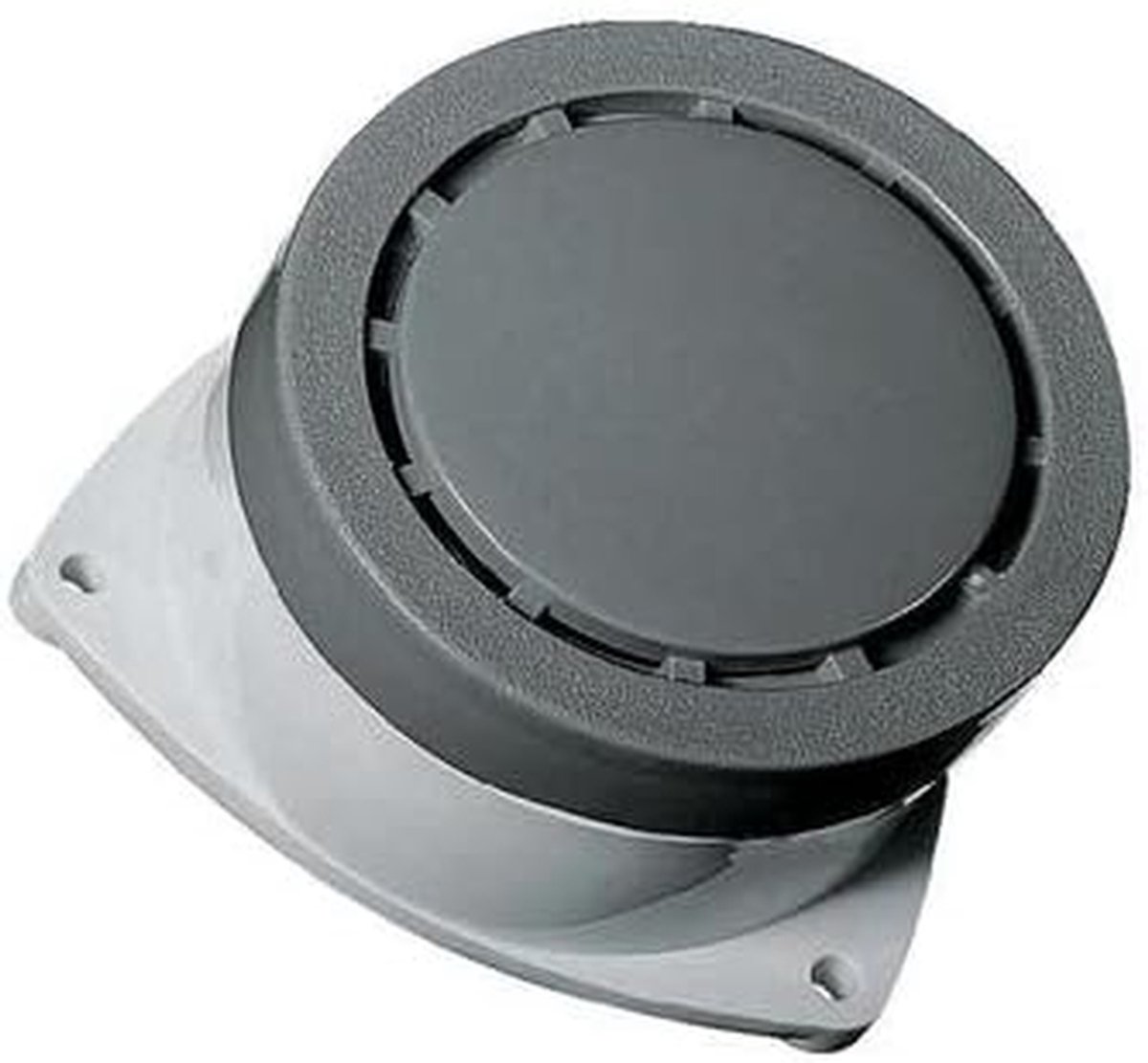 Bedraad Alarm Systeem - Geluidsmelder Waarschuwingssignaal - Bedrijf Beveiligen - Luid Geluid 80 Decibel - 220 Volt - Grijs