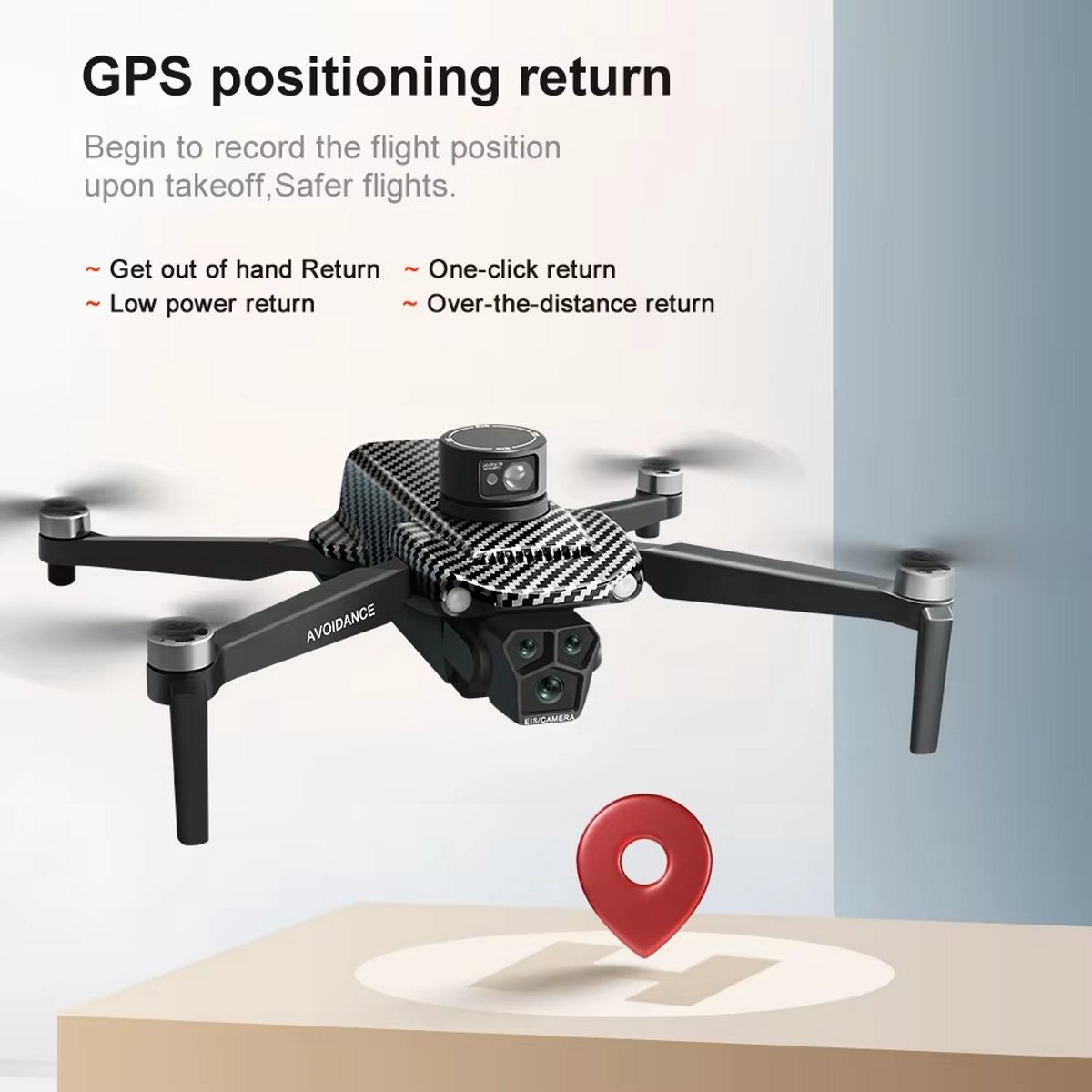 U198 MAX PRO - GPS Drone - 4K Dual Camera thumbnail 5