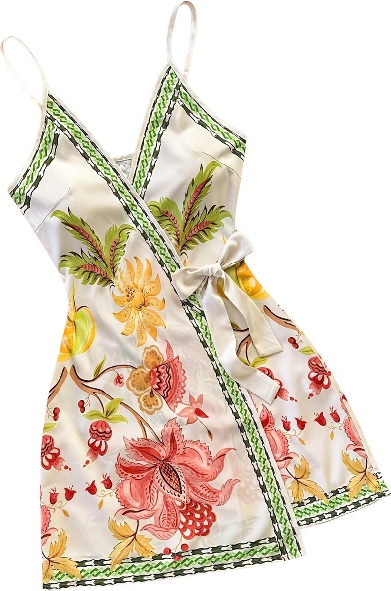 Currero Zomerjurk Dames Zomerjurken Volwassenen Vrouwen Midi Jurk Ibiza Stijl Sundress Dress M Abrikoos