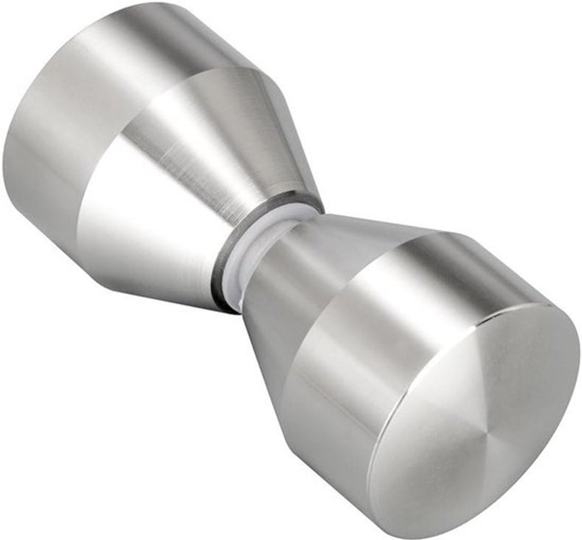 Virtubuy - Bad Tür Doppel Knopf - Douchedeurknop - Modern design - Hoog 304 staal