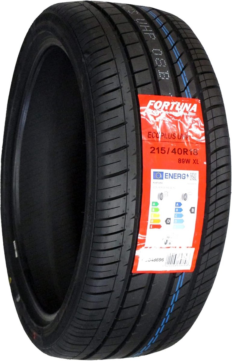 Zomerbanden Auto - Autobanden Set - Veilig Rijden - Hoge Prestaties - 215/40 R18 - Zwart