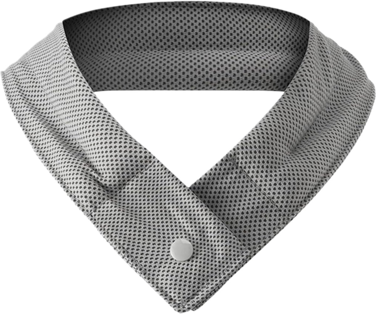 Verkoelende Neksjaal - Nekkoeldoek Bandana - Warm Weer - Wetenschappelijke Koeling - 9 x 5 cm - Grijs