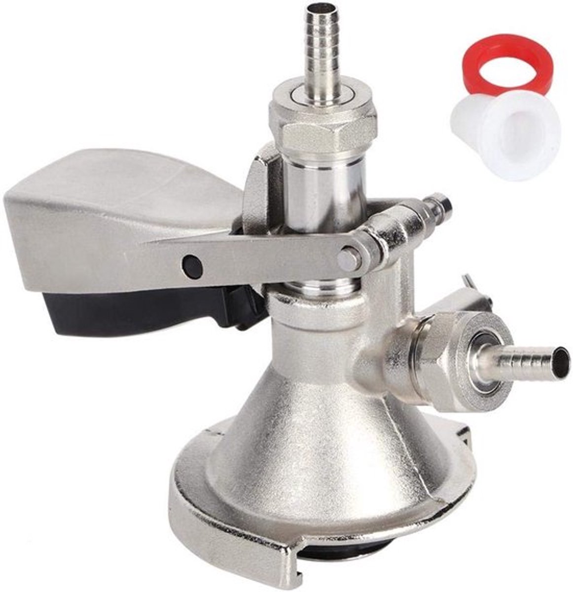 Dailygoody - RVS Keg Coupler - Bier Tap Connector - Ideaal voor bar en thuisgebruik