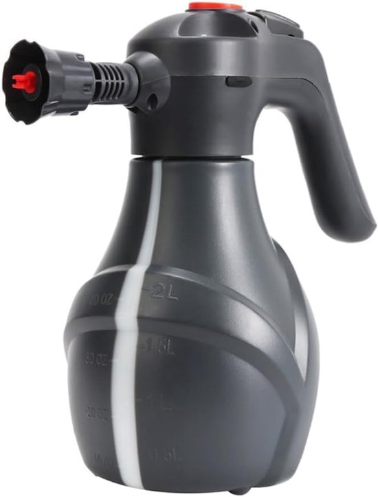 Elektrische Spuitfles - Spray Bottle - Foamer Auto - Schuimsproeier - Sproeier Machine - Tuin Onderhoud - Eenvoudig te Bedienen - 2600 mAh - 2L - Zwart — afbeelding 2