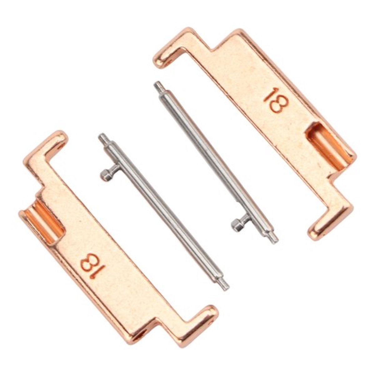 Solidchoice - Dailygoody - Stalen Adapter voor Horlogeband 18-22mm - Duurzaam en