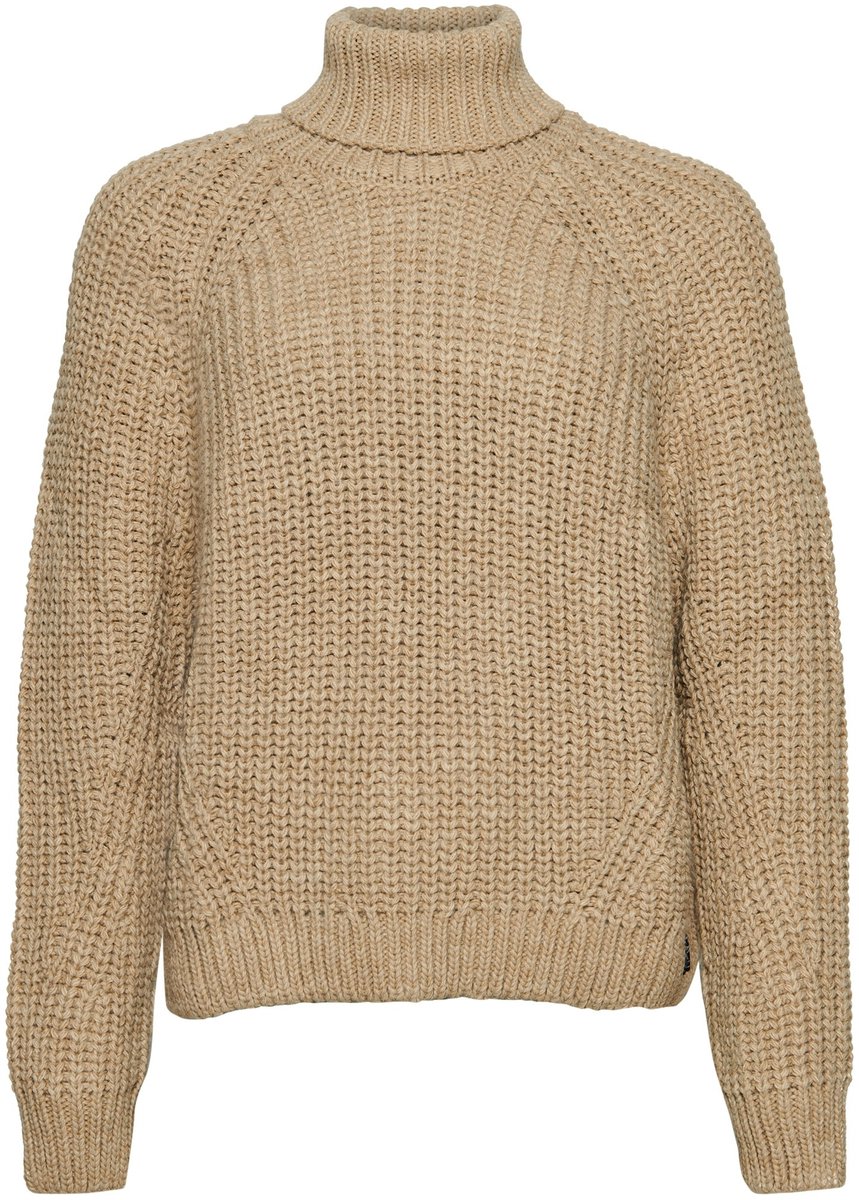 Superdry Slouchy Stitch Coltrui Dames Sweaters Beige