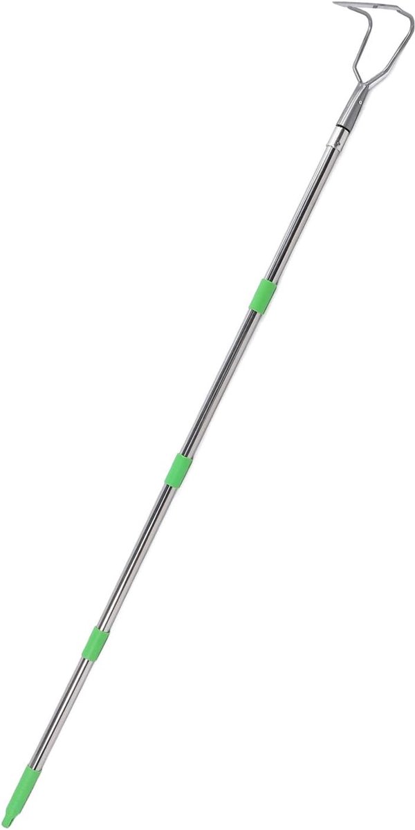 Onkruid Schoffel - Tuin Schoffel - Moeiteloos Tuinieren - Verstelbare Lengte - Tot 1.7m - Zilver — afbeelding 5