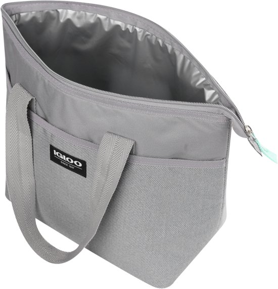 IGLOO- Print Essential Mini- Koeltas 9L - compacte geïsoleerde koeltas grijs voor lunch, snacks & drankjes - lichte draagbare lunchbag ideaal voor kantoor, school, picknick & outdoor van Igloo — afbeelding 3