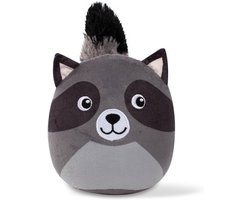 Fringe Studio Wagsdale Collection - Rocky Raccoon - Pluche Hondenspeelgoed - Wasbeer met Pieper & Crinkle