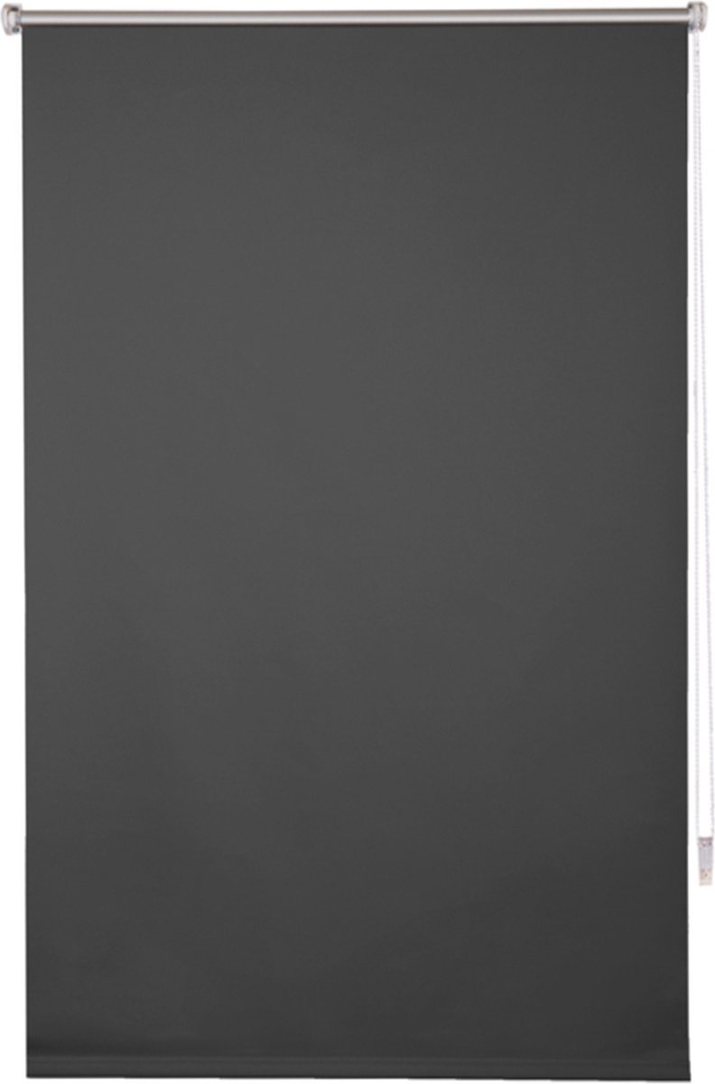 Gordijnenset 100x160cm Antraciet - Luxe, Verduisterend en Isolerend, Luxaflex en Rolgordijnen verduisterend - Voor Woonkamer, Slaapkamer en Privacy