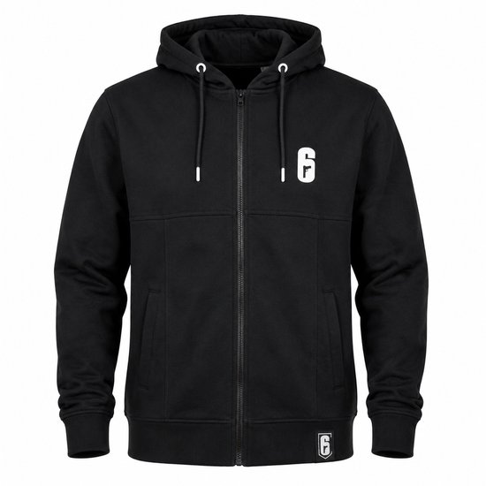 Bioworld – Gilet zippé Rainbow Six Siege – Noir – Taille L