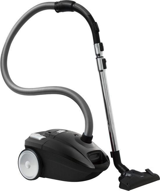 Inventum ST306ZZA – Stofzuiger met zak – 3 liter – HEPA 13 – Snoerlengte 7 meter – Zwart