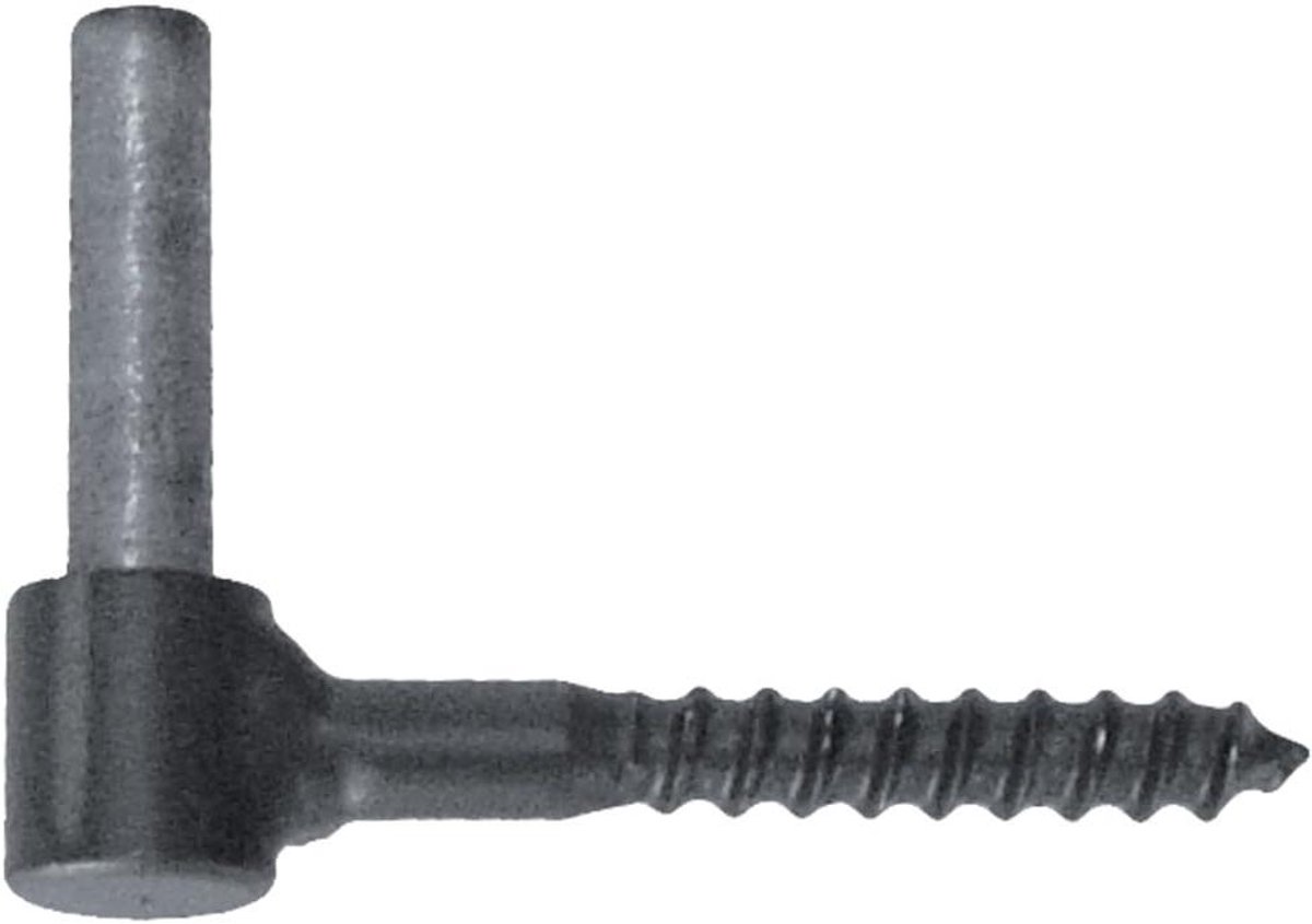 Grondpin - Bevestigingspin - Huisnummer Bevestigen - Robuust Materiaal - 70 x 10 mm - Metaal
