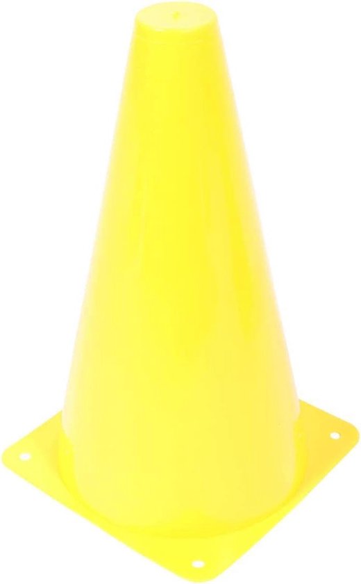 Pylonen Set - Markeerhoedjes Sportkegels - Sport Training - Opvallende Kleuren - 23 cm - Geel — afbeelding 5