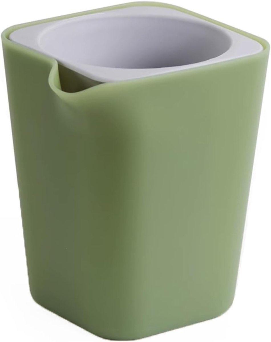 Plantenpotten kunnen water opslaan en automatisch absorberen. Hangende bloempotten. Vierkant effen kleur. Eenvoudige vetplanten. Bloemen. Groene planten. Plantenbakken(Green,Groot)
