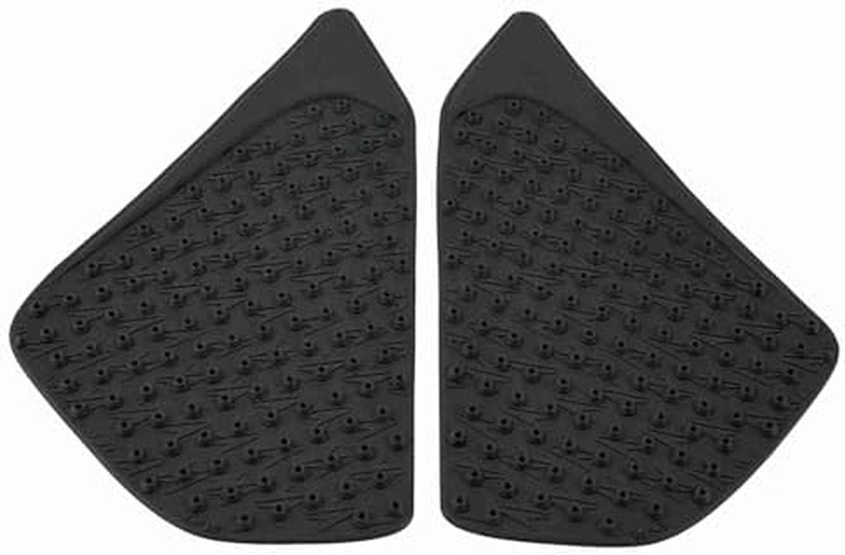 Motorfiets Tank Grip - Knie Beschermers - Verbeterde Controle - Rubberen Materiaal - 10 x 10 x 10 cm - Zwart