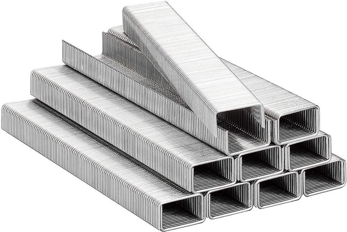 Nietjes Plat Draad - Type 052 - Bevestigen Materialen - Hoge Treksterkte - 14 mm - Zilver
