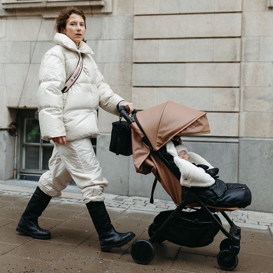 Baby Voetenzak - Thermo Slaapzak - Winterse Wandelingen - Wind- en Waterafstotend - Universele Pasvorm - Zwart — afbeelding 3