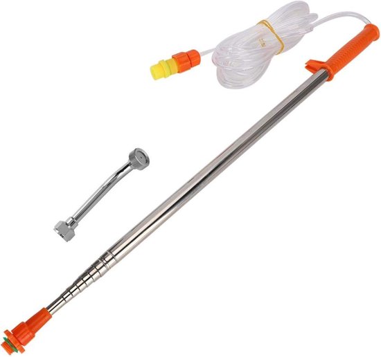 Watering Wand - Hose Sprayer Rod - Fruit Bomen Besproeien - Telescopisch Uitschuifbaar - Niet Gespecificeerd - Zilverkleurig — afbeelding 5