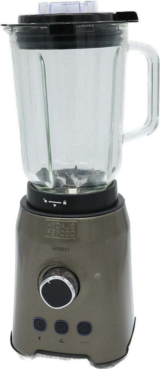 Krachtige Kanmixer 1200W voor Smoothies en Milkshakes