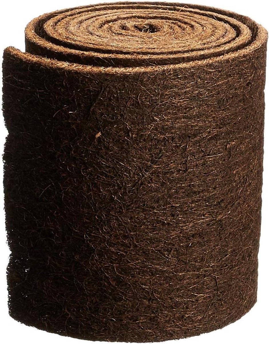 Onkruidbeschermingsrand - Randbegrenzer Kokos - Tuinrand Afbakenen - Maaibare Kokosvezel - 3 m x 229 cm - Bruin
