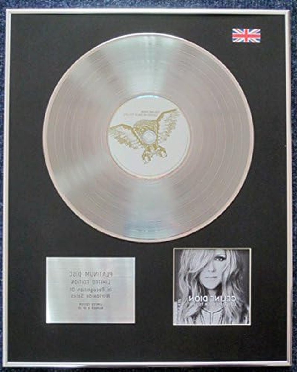 Limited Edition LP Disc - Muziek Memorabilia - Muurdecoratie - Met Gegraveerde Plaque - 54 x 44 x 7 cm