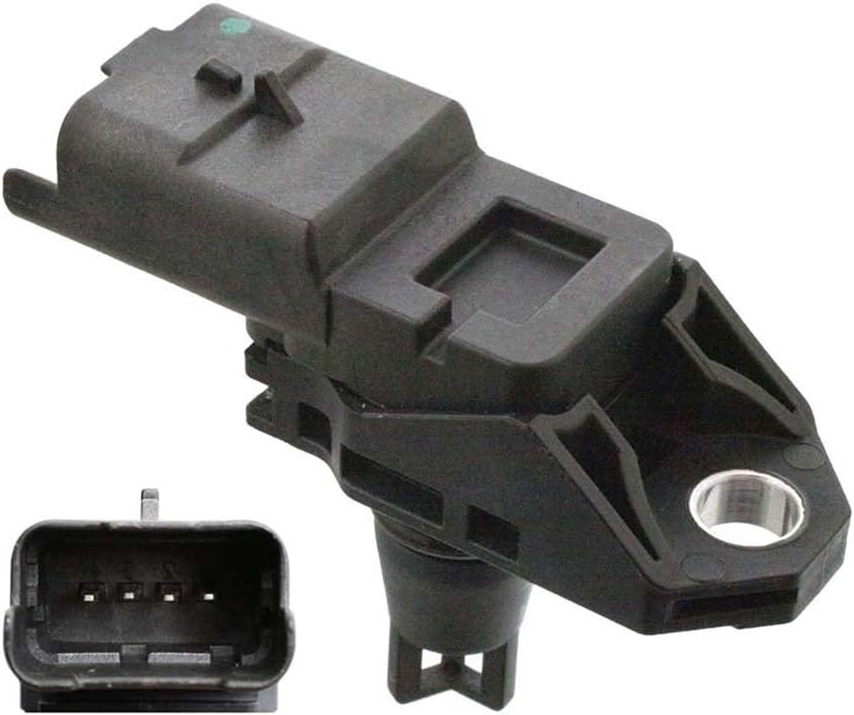 MAP Sensor - Zuigdruk Sensor - Motorprestaties Verbeteren - 4 Aansluitingen - 9.1 cm - Niet gespecificeerd