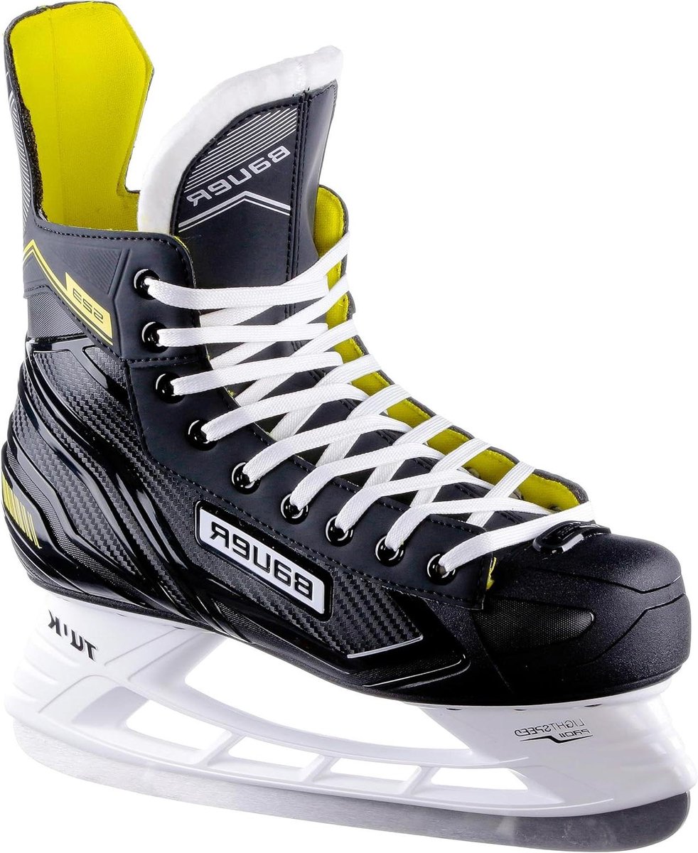 IJshockeyschaatsen Heren - Schaatsen IJshockey - IJshockey Spelen - Stabiele Composiet Schoen - Niet Gespecificeerd - Zwart