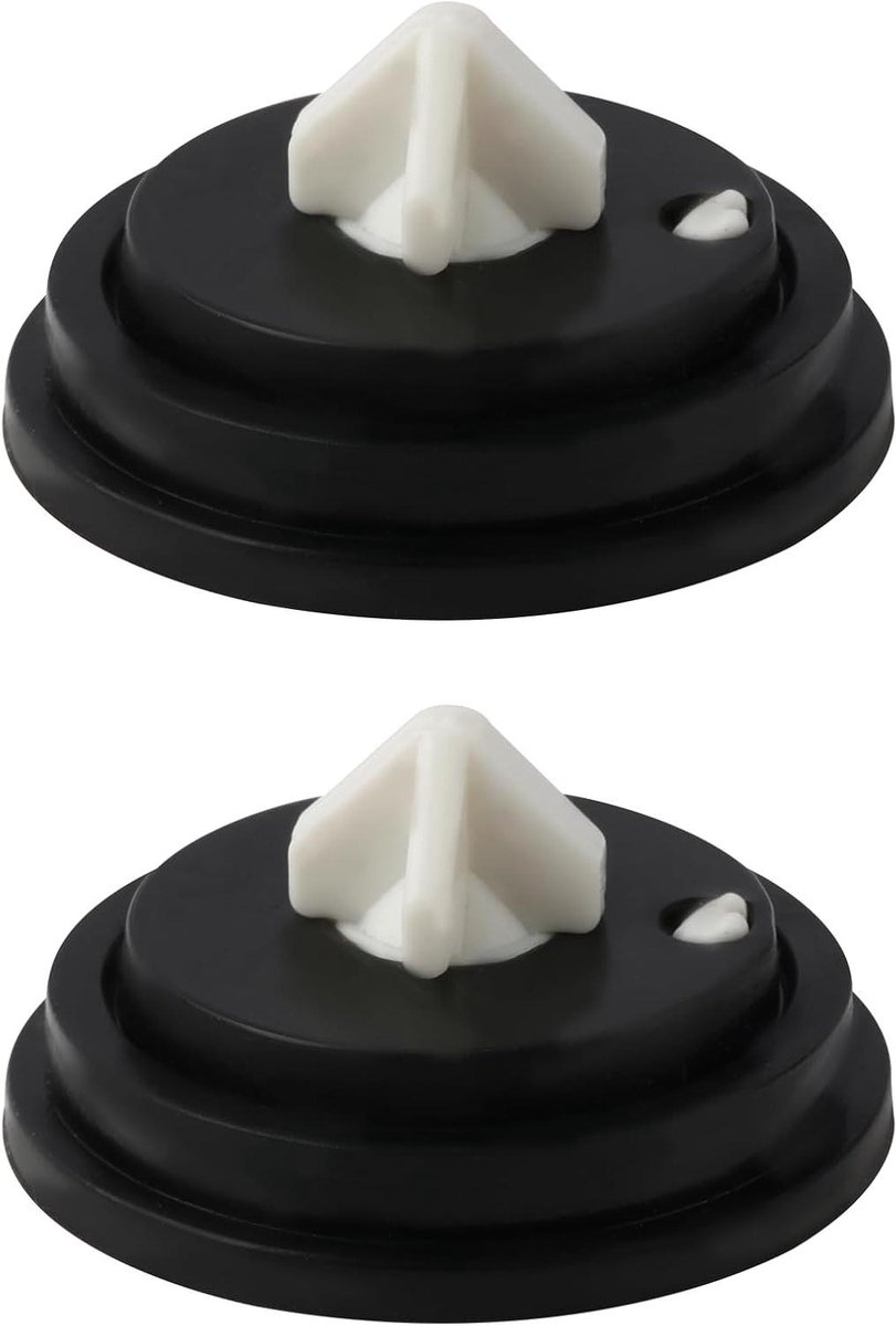 Vulventiel Afdichtingen - Toilet Reparatie Set - Lekkage Verhelpen - Verouderingsbestendig Materiaal - 2 stuks - Zwart