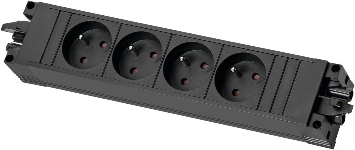 Afdekking Stopcontact - Stopcontact Frame - Afwerking Elektrisch - Roestvrij Stalen Effect - 71 x 71 cm - Zilver