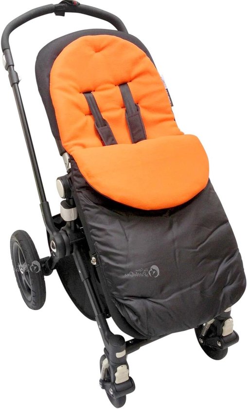 Voetzak Kinderwagen - Voetenzak Baby - Baby Warm Houden - Waterafstotend - 89 x 42 cm - Oranje — afbeelding 2