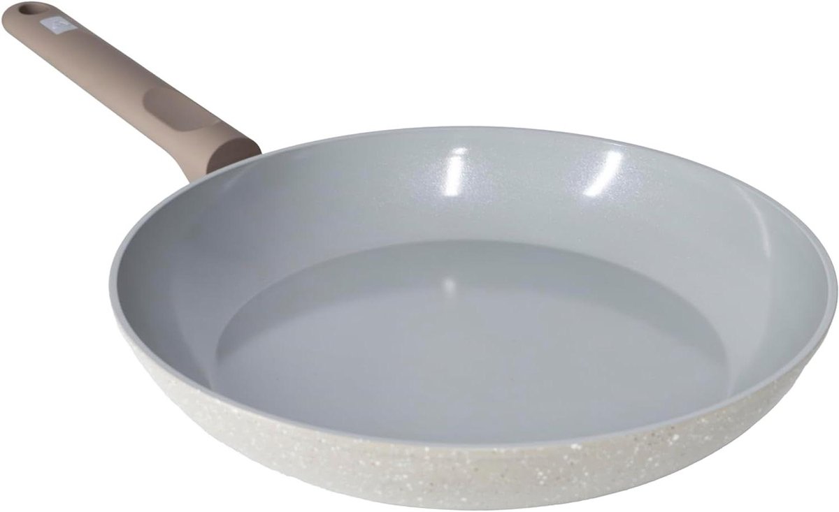 Braadpan Keramisch - Koekenpan Anti-aanbak - Gezond Koken - PFAS Vrij - 26 cm - Zwart
